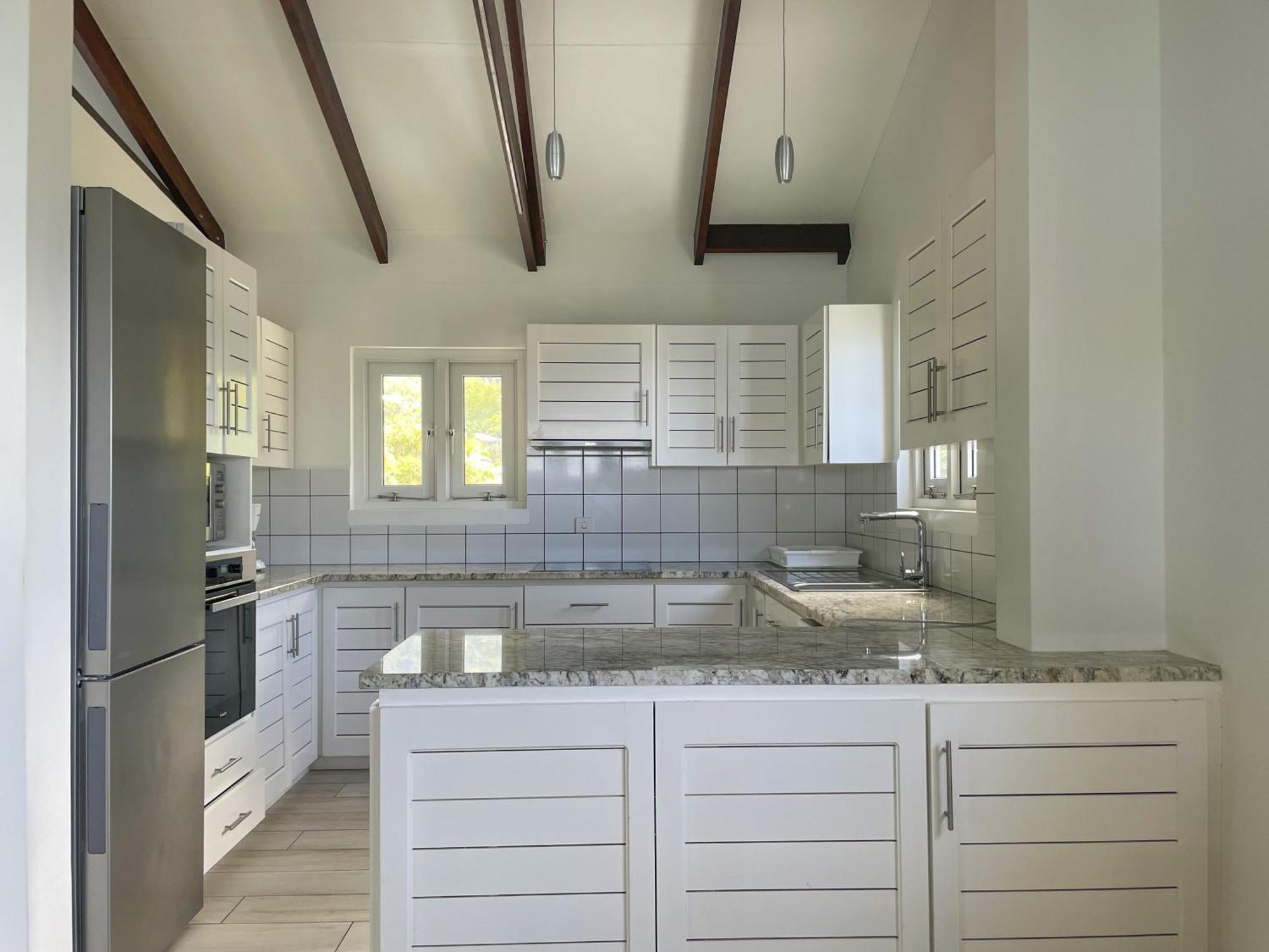 Vallonend Beachfront Villa With Excellent View Bel Ombre Exteriör bild